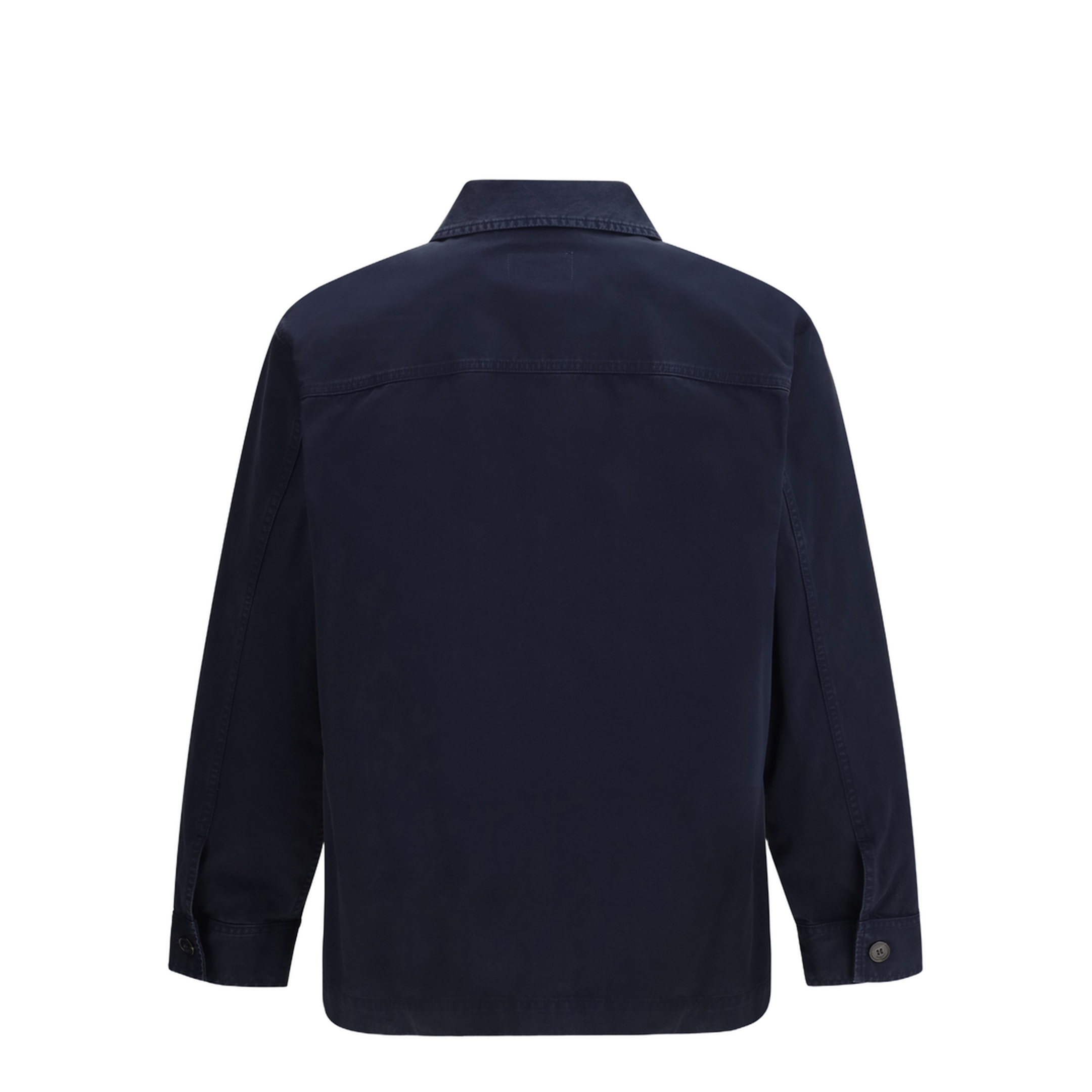 MAYFEYR - Saint Laurent - Cassandre Overshirt In Gabardine With Logo - 861004Y04VD