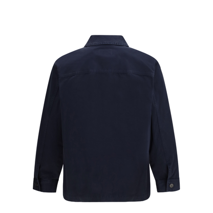 MAYFEYR - Saint Laurent - Cassandre Overshirt In Gabardine With Logo - 861004Y04VD