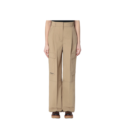 Beige Cargo Pants