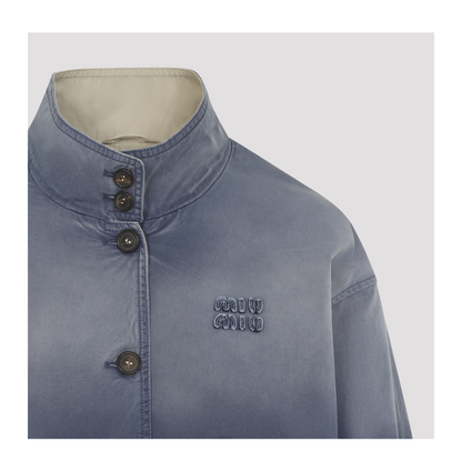 MAYFEYR - Miu Miu - Old Washed Twill Blouson - ML1492SOOO190XF04XB