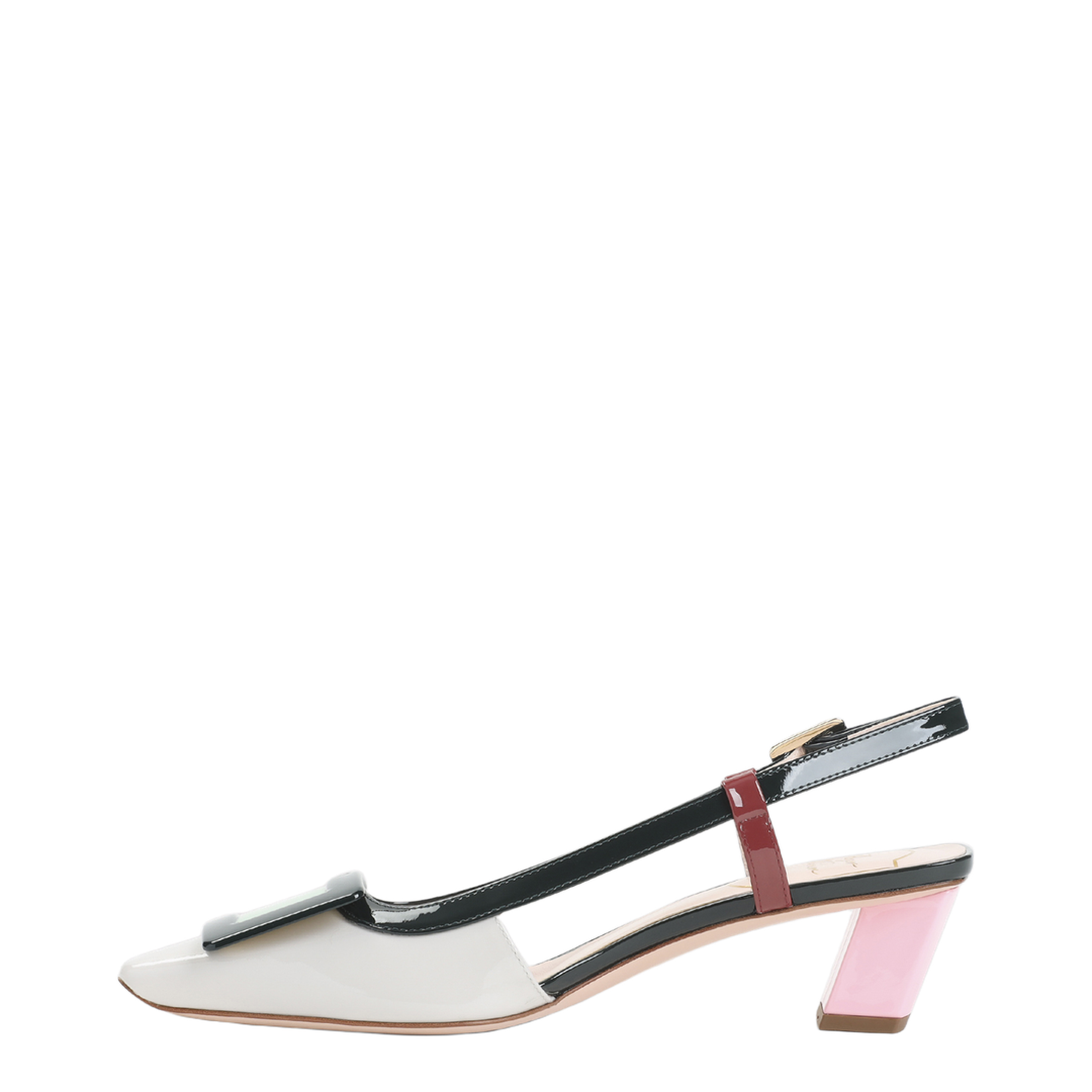 MAYFEYR - Roger Vivier - Lacquered Buckle 45 Pumps - RVW00625601D1P