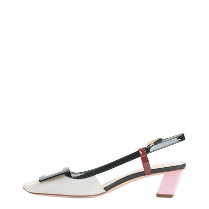 MAYFEYR - Roger Vivier - Lacquered Buckle 45 Pumps - RVW00625601D1P