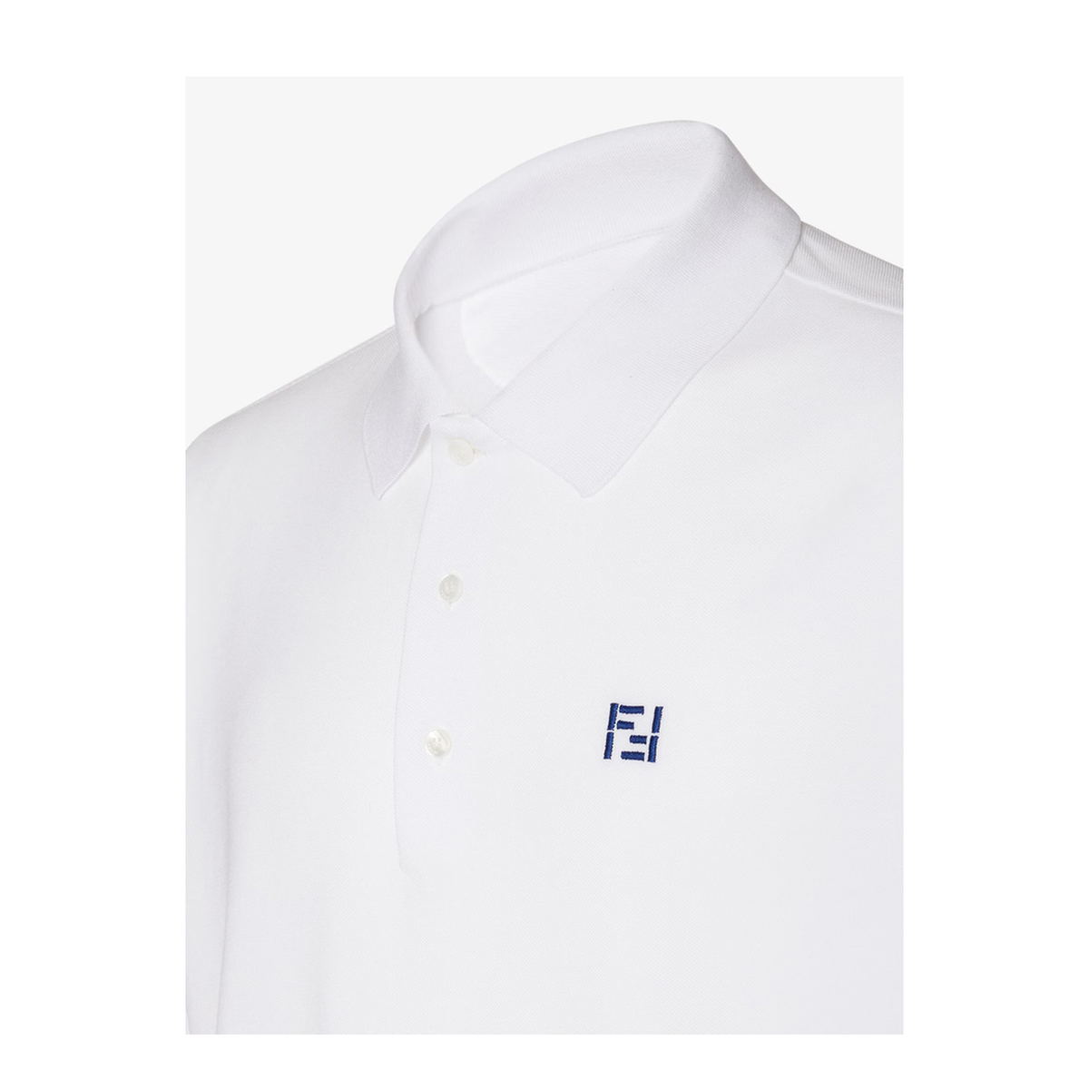 MAYFEYR - Fendi - Cotton Polo Shirt - FY1309AY0IF0QA0