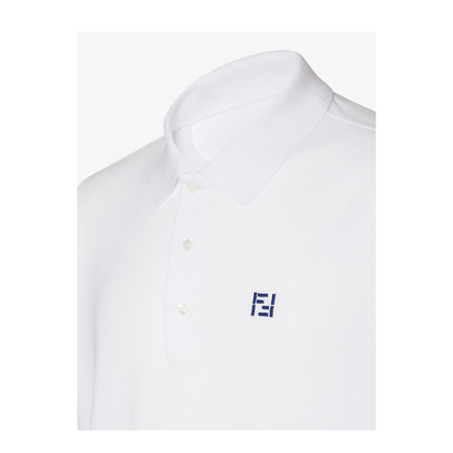 MAYFEYR - Fendi - Cotton Polo Shirt - FY1309AY0IF0QA0