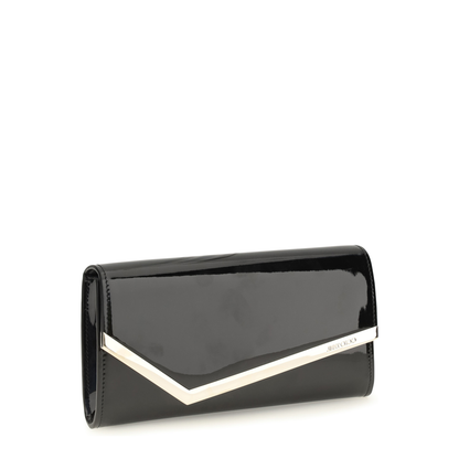 MAYFEYR - Jimmy Choo - Emmie Leather Clutch - J000157030BLACKLIGHT