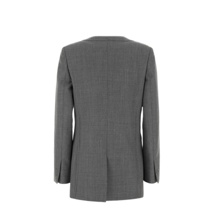 MAYFEYR - Moschino - Grey Wool Blazer - A051005220497