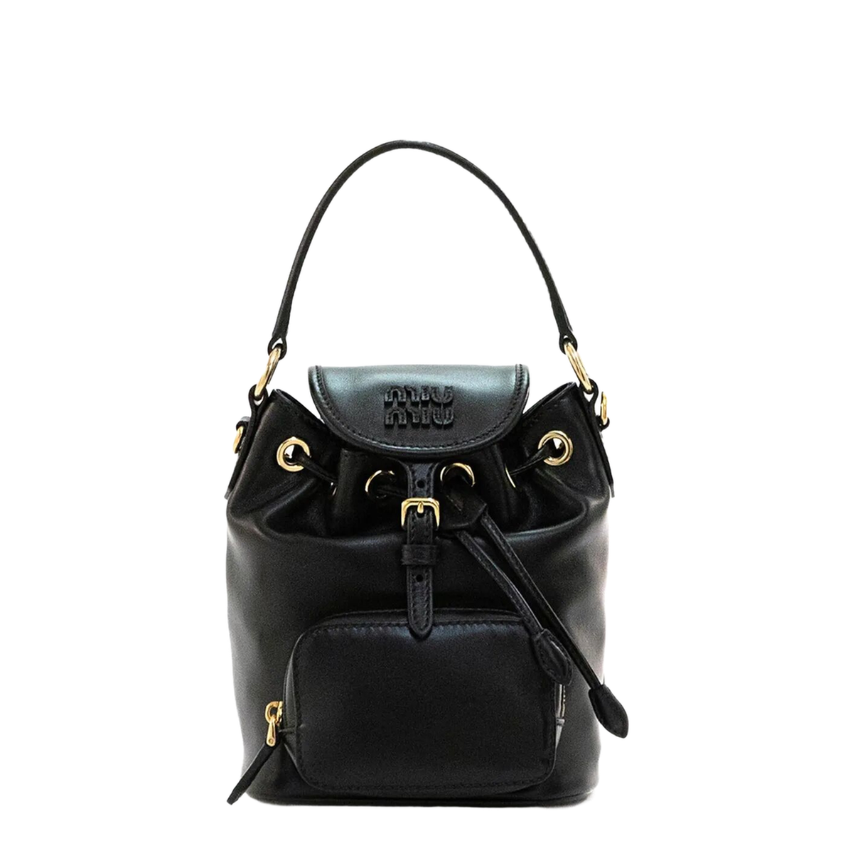 MAYFEYR - Miu Miu - Leather Backpack - 5BZ045VOOM2CRWF0002