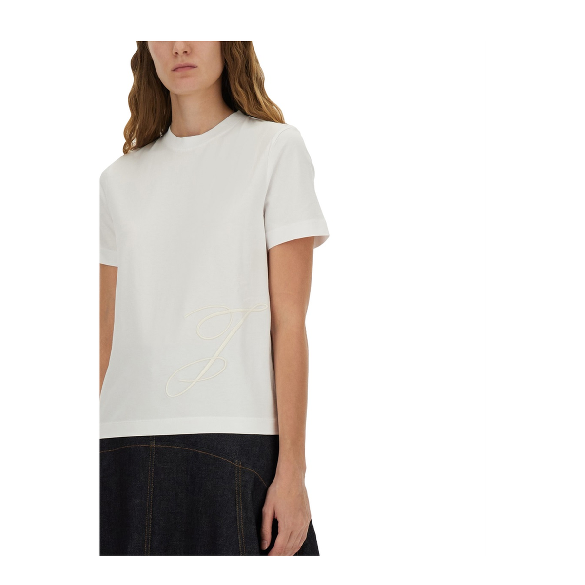 MAYFEYR - Jacquemus - T Shirt With Embroidered J - TSW00549AJ00068100