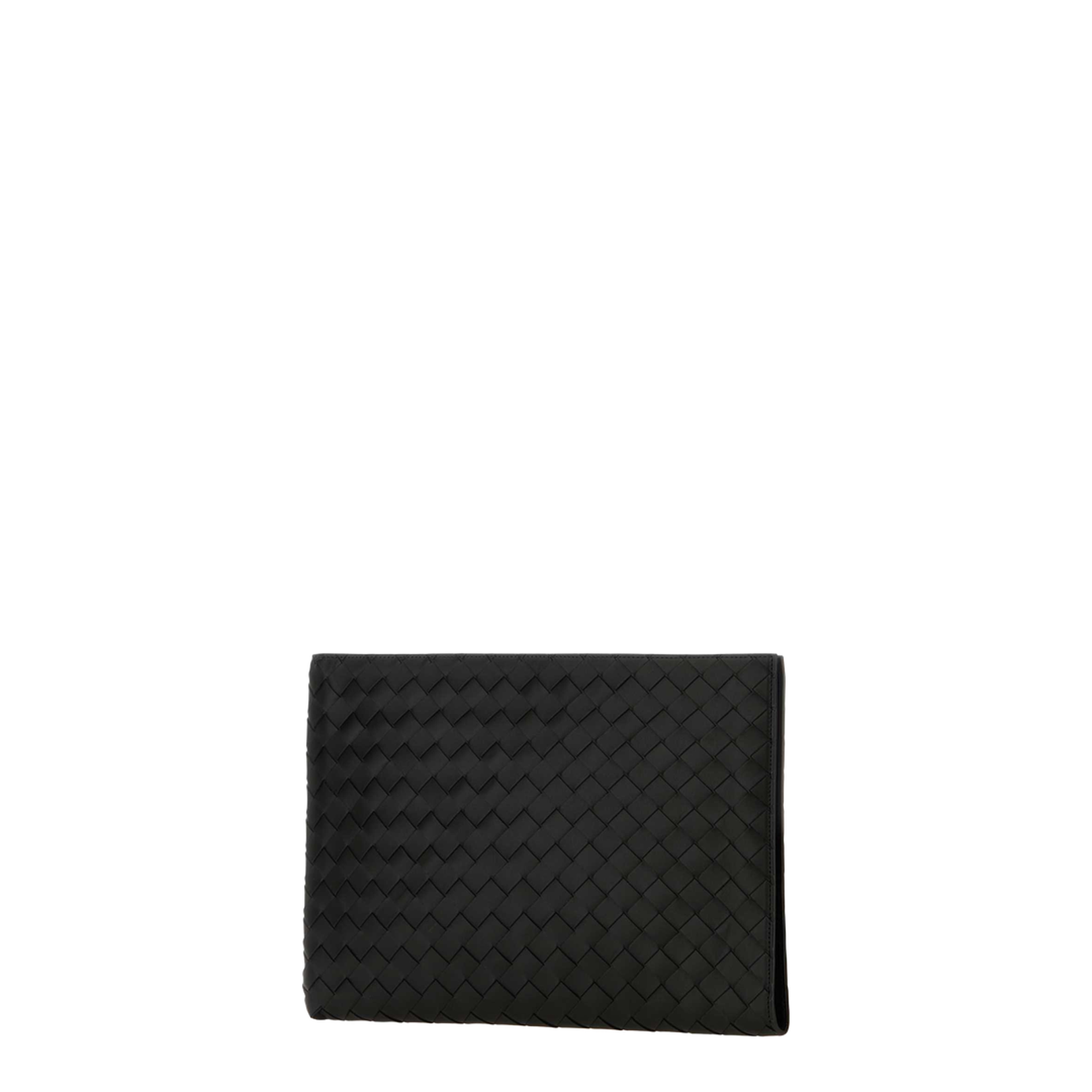 Intrecciato Leather Clutch