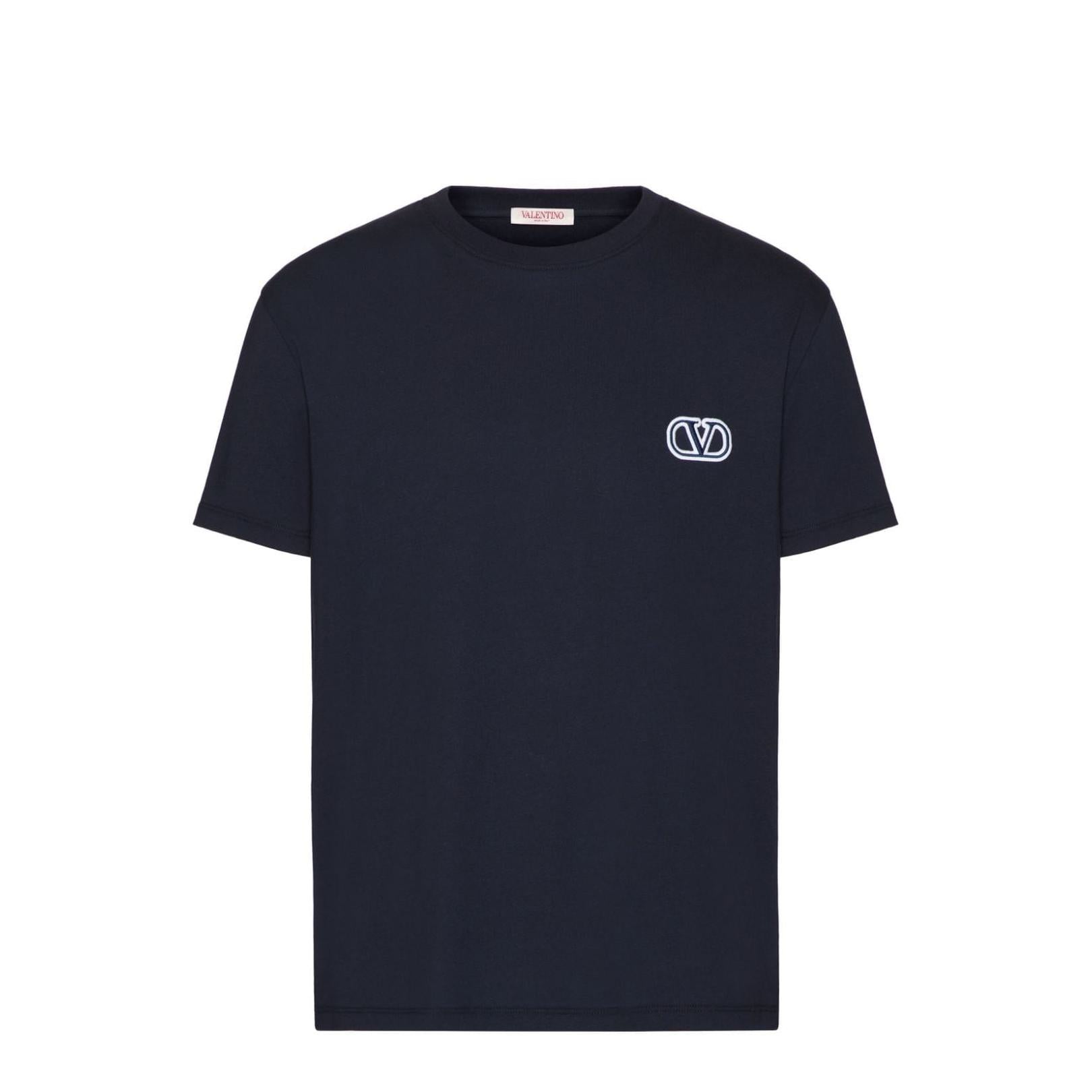 Valentino T-shirts and Polos Blue