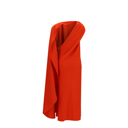 MAYFEYR - Balenciaga - Draped Silk Midi Dress - 872272TUT55