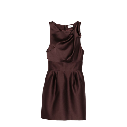 MAYFEYR - Elisabetta Franchi - Dresses Brown - AB87561E2644