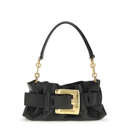 MAYFEYR - Balmain - Mini Anthem Bag In Calfskin Leather - GN0AE994LSAX0PA