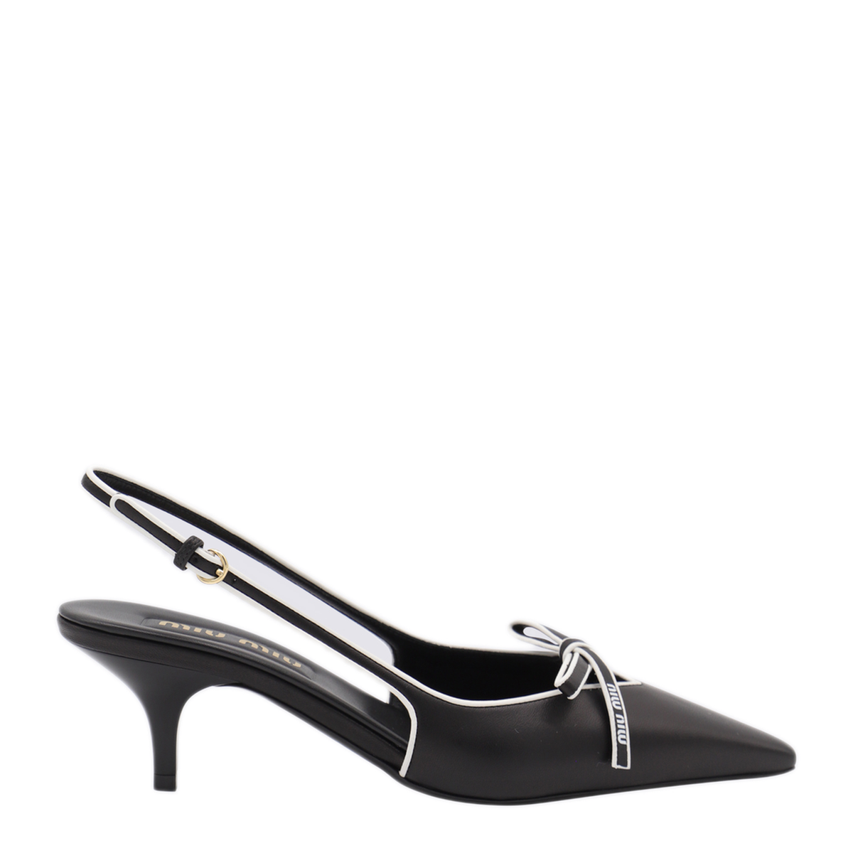 MAYFEYR - Miu Miu - Nappa Leather Sling Back - 5I474EF055038F0967