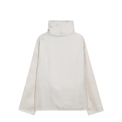 MAYFEYR - Loulou Studio - Ivory Cyna Silk Blouse - CYNASIIV