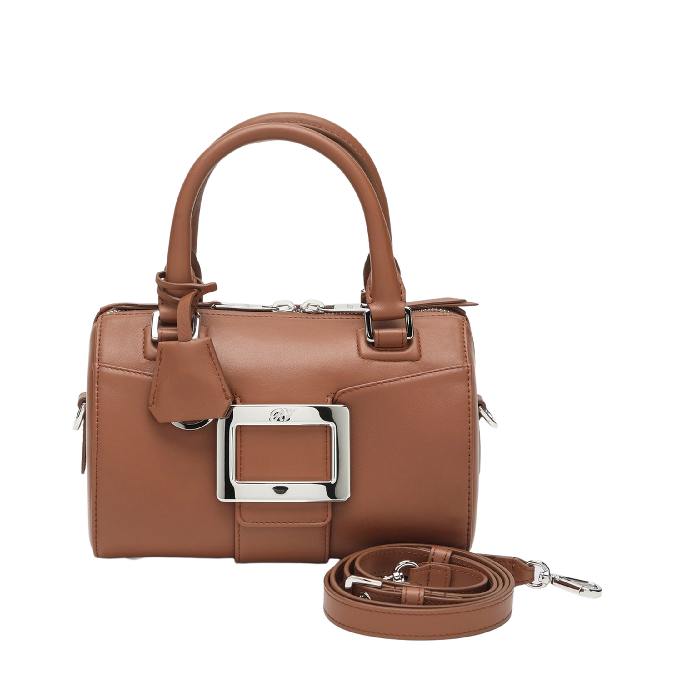 Belle Vivier Bag in Cognac