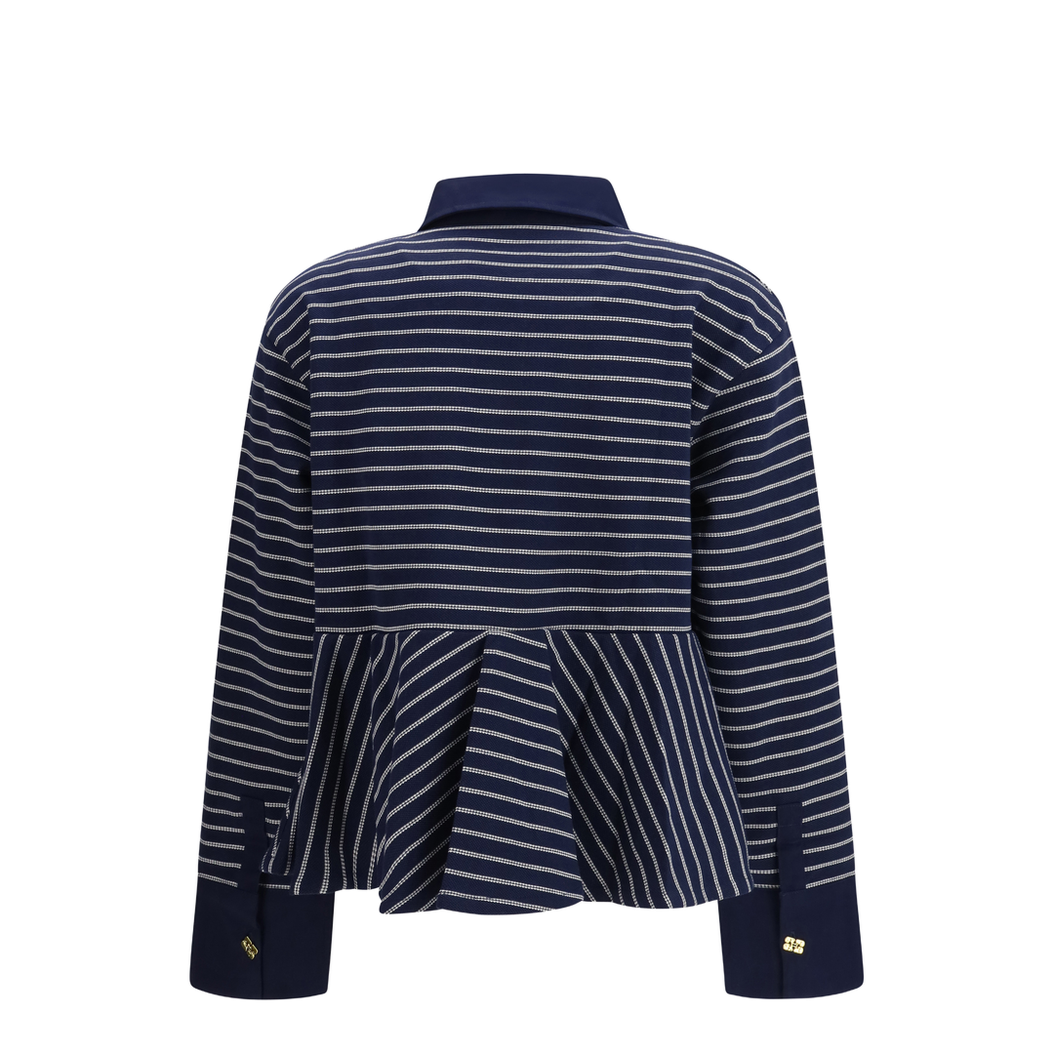 MAYFEYR - Ganni - Striped Polo Shirt - A1050063
