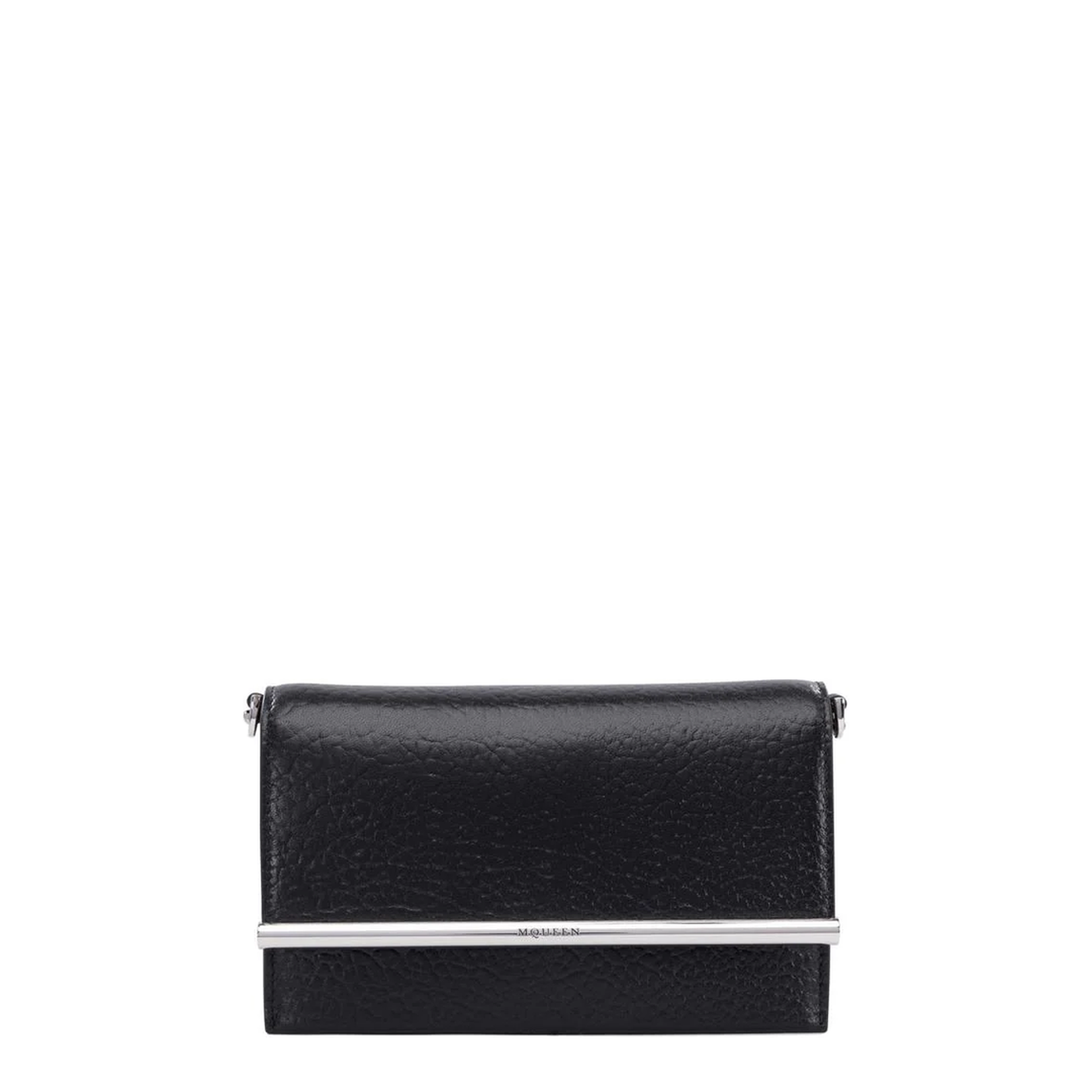 Mini Rectangular Cross-Bar Clutch Bag