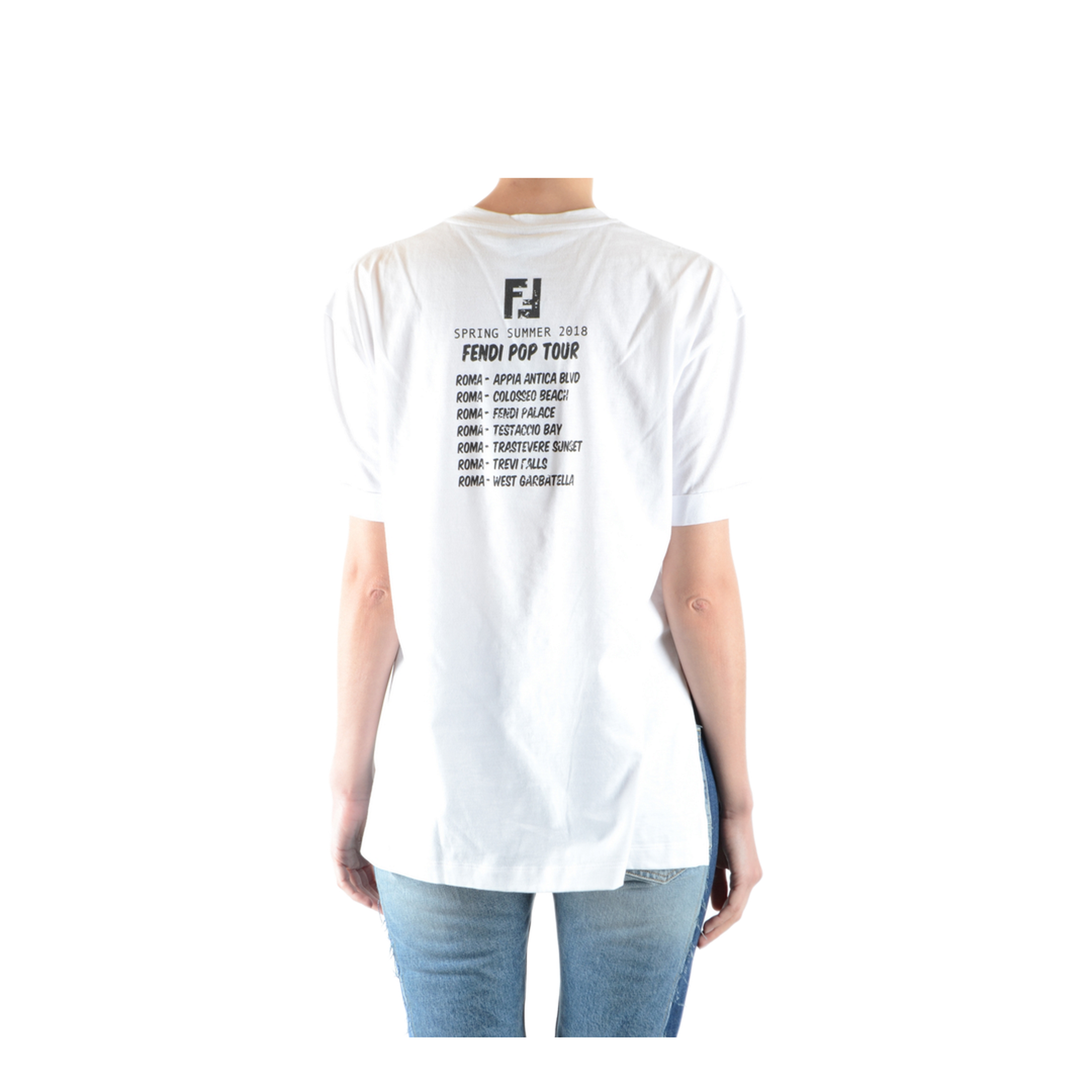 MAYFEYR - Fendi - Short Sleeve T Shirt - FS7011A3BPF0ZNM