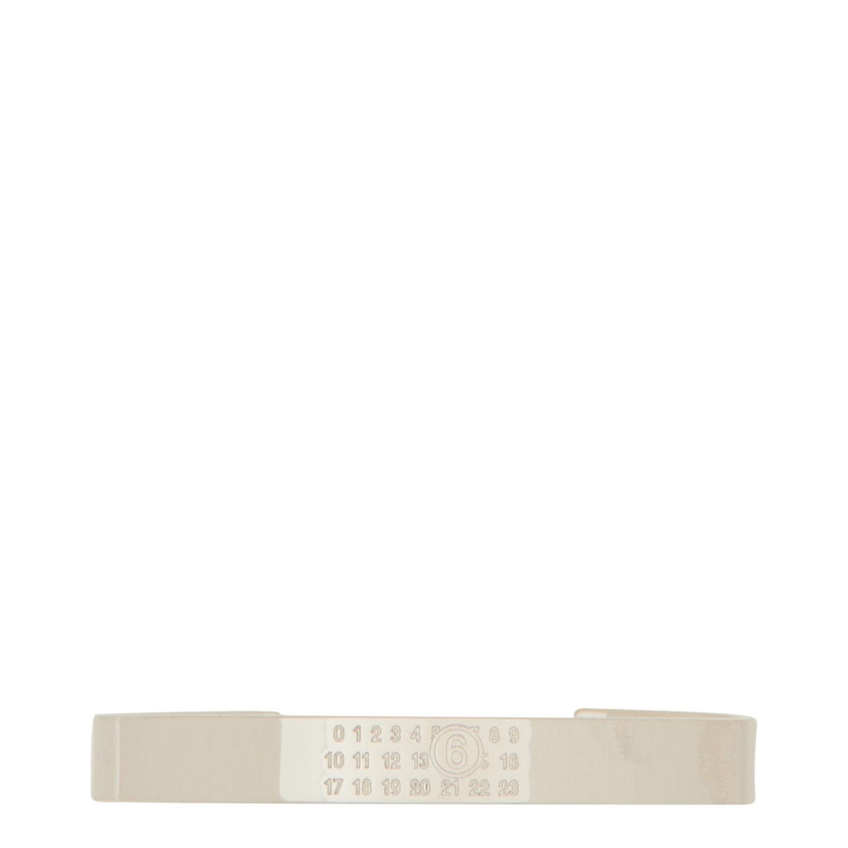 MAYFEYR - Mm6 Maison Margiela - Brass Rigid Bracelet With Logo Signature - SM6UY0061P6469951
