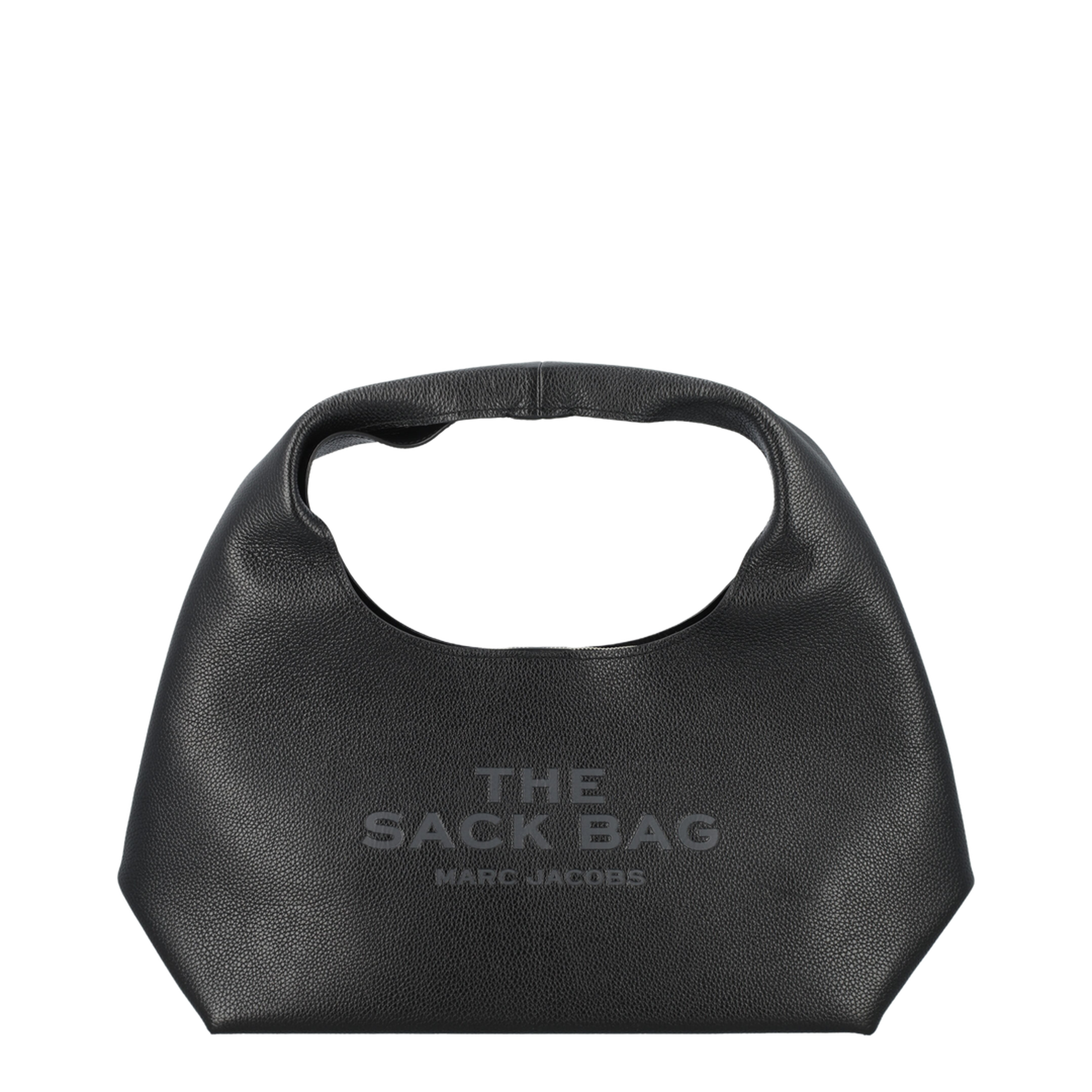 The Sack Bag In Black Leather