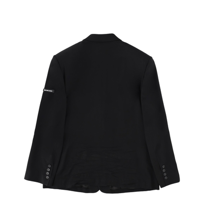 Black Viscose Blazer
