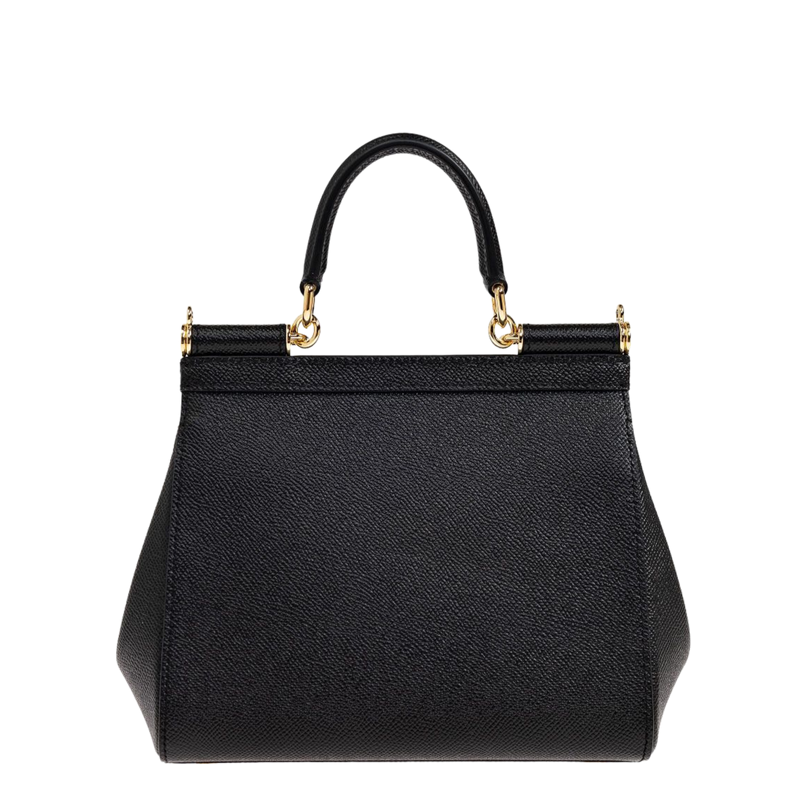 Medium Sicily Handbag in Black