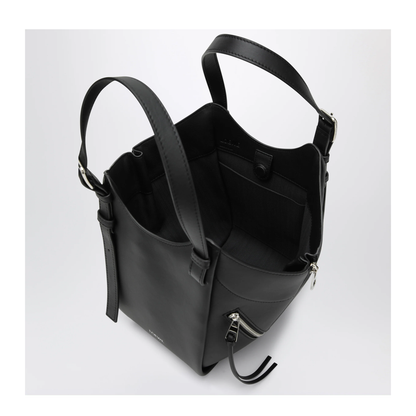 MAYFEYR - Loewe - Black Leather Hammock Flip Bag - A538HHBX07LE1100