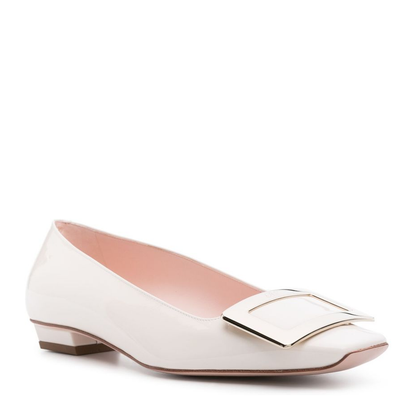 Slip-On Square Toe Shoes