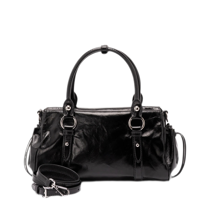 MAYFEYR - MIUMIU - Glossy Leather Handbag - 5BA333VOOO2A44F0002