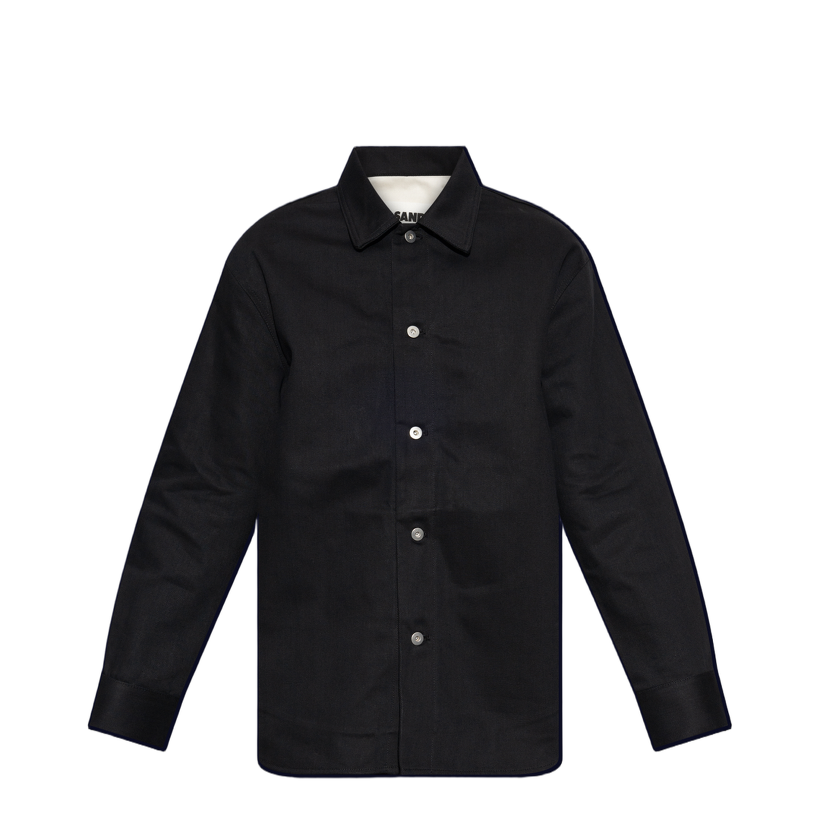 Long-Sleeve Denim Shirt