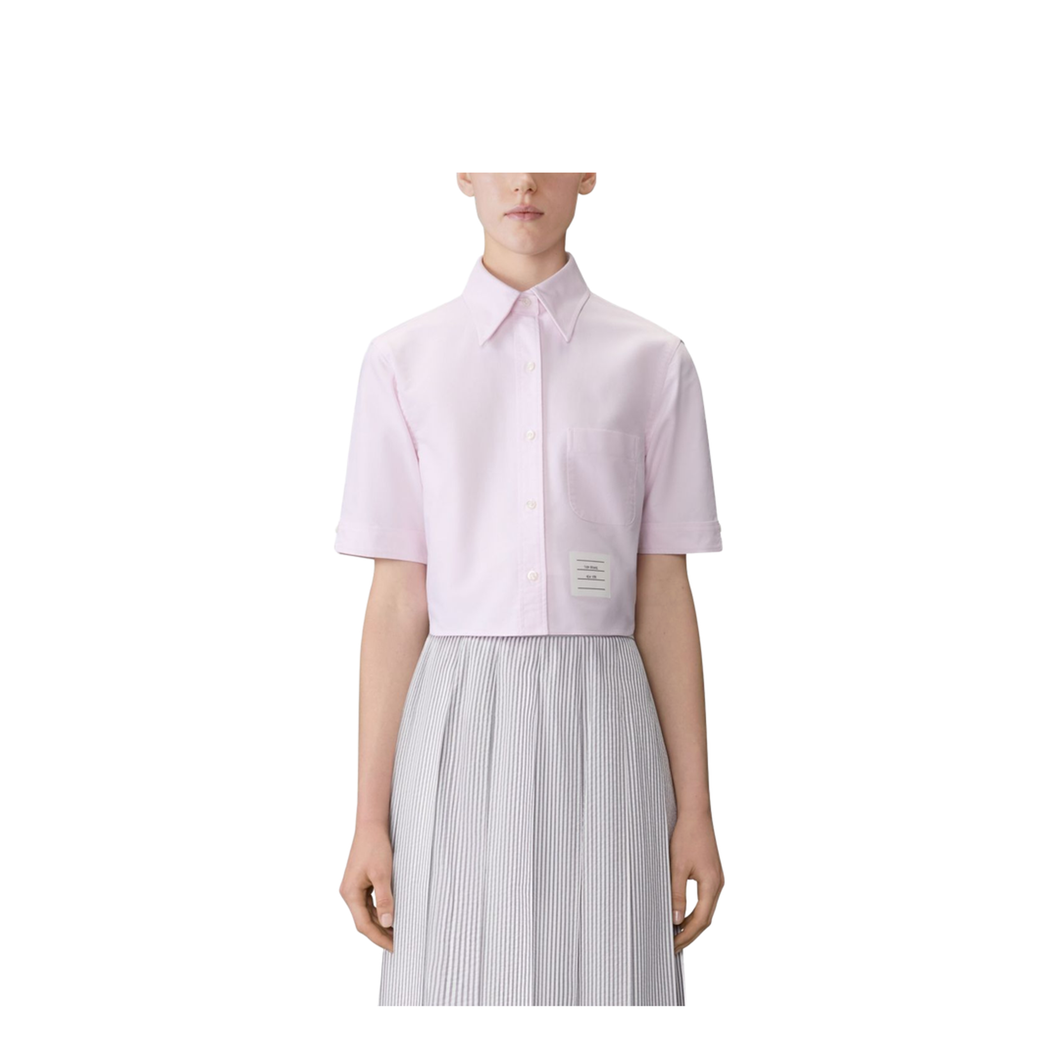 Cotton Cropped Shirt