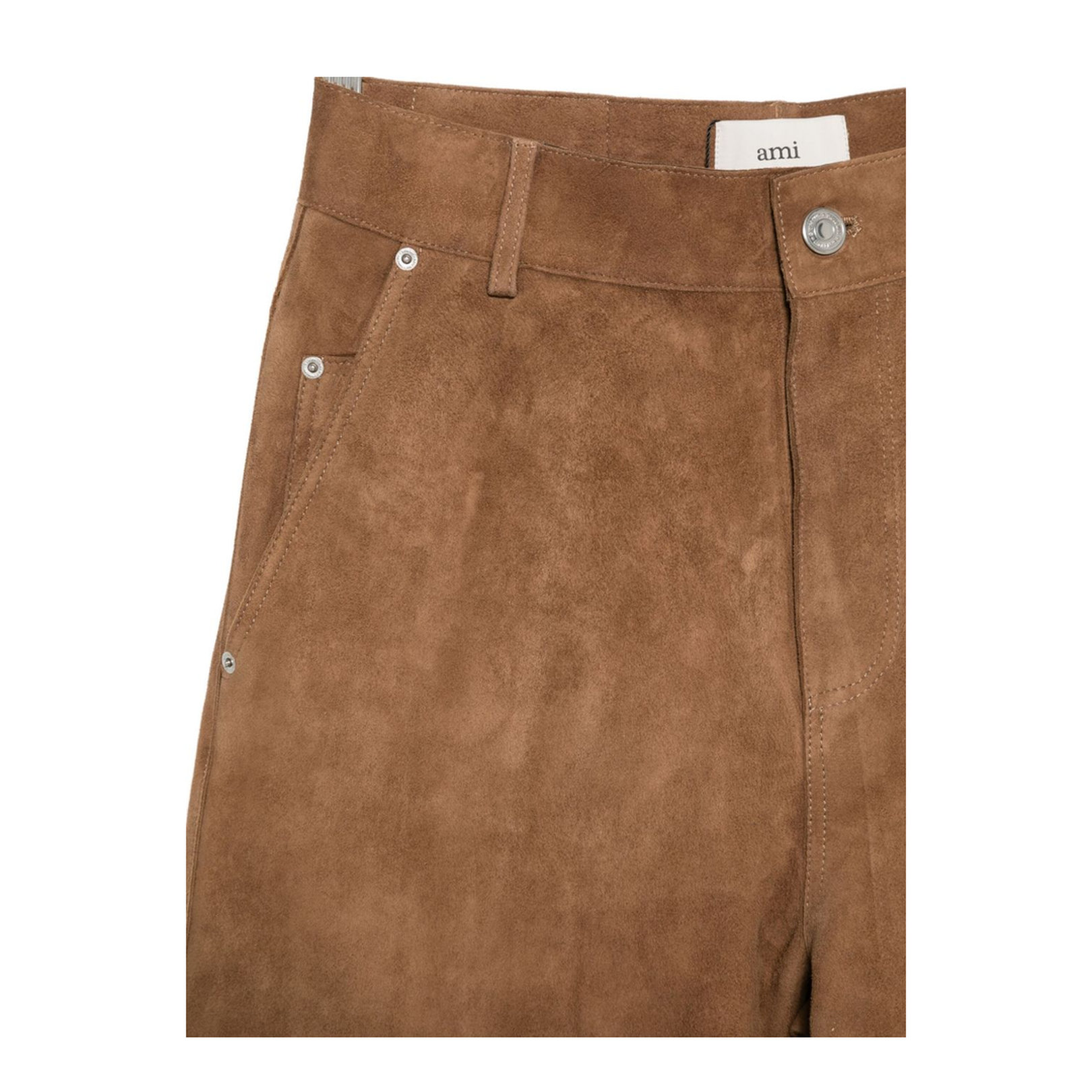 Trousers in Brown Suede