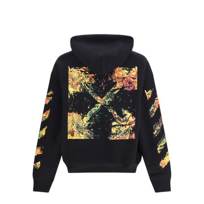 MAYFEYR - Off-White - Spray Arrow Hoodie - OMBB085F26FLE00400001