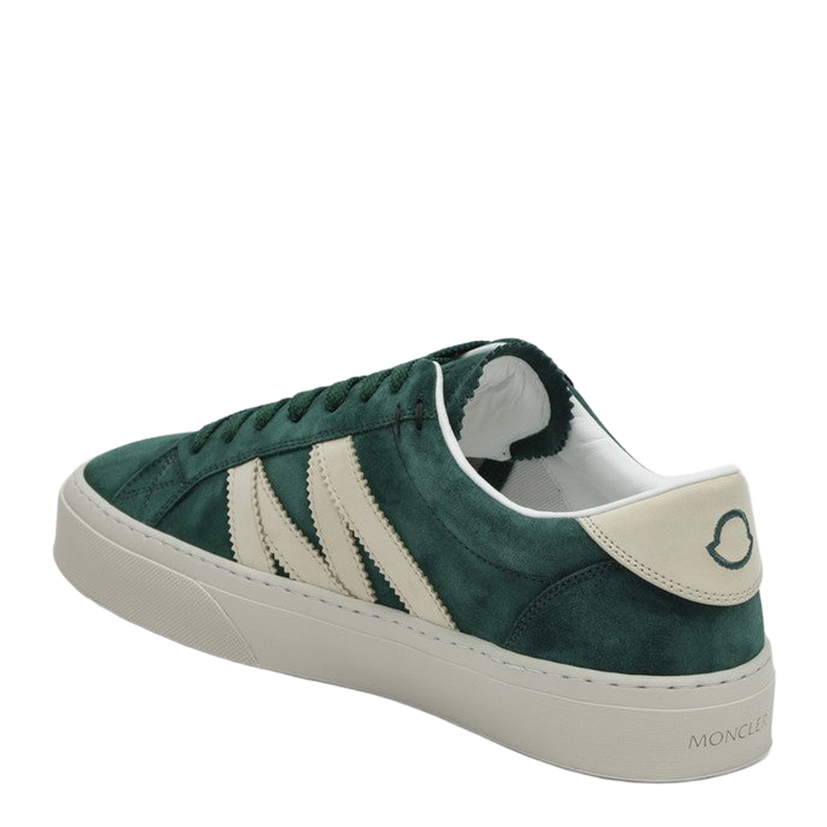 Green Monaco2 Suede & Nubuck Trainers