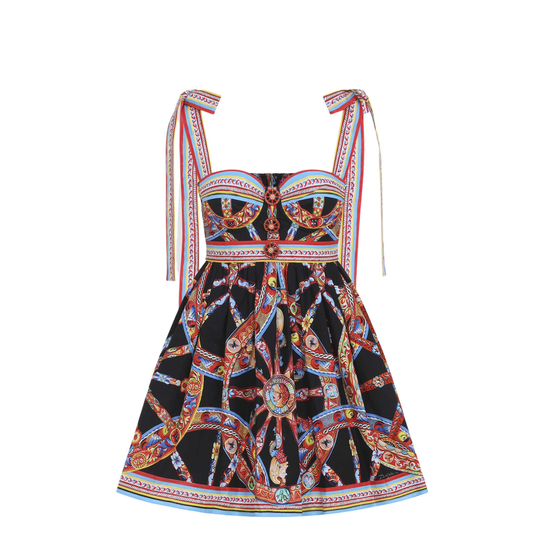 MAYFEYR - Dolce & Gabbana - Popeline Carretto Mini Dress - F615XTGDDTF