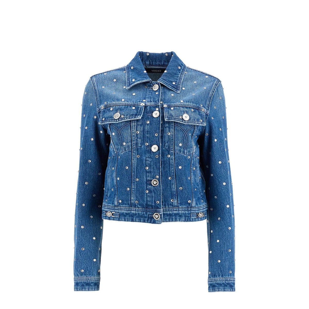 Versace "starry sky denim jacket