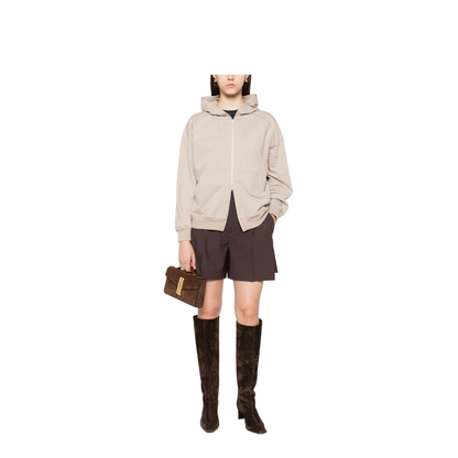 Cotton Zipped Hoodie