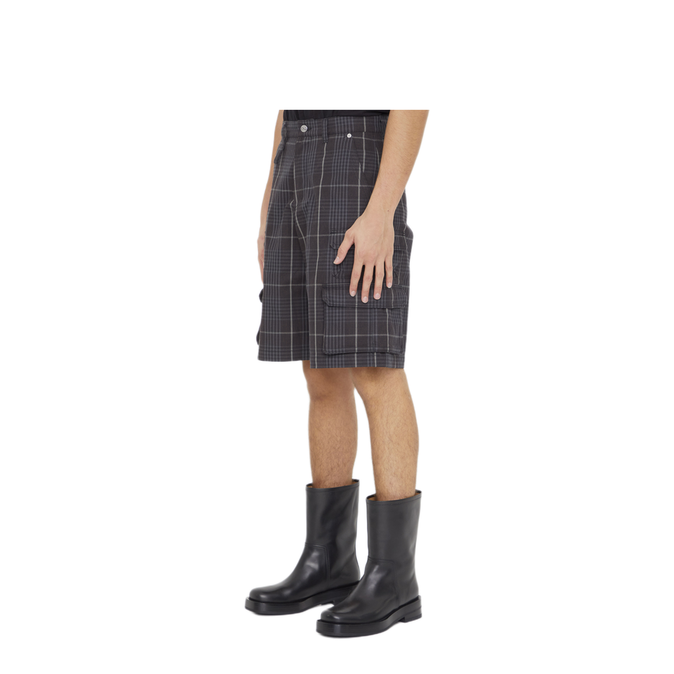 MAYFEYR - Dior - Check Cotton Bermuda Shorts - 343D185AY536C988