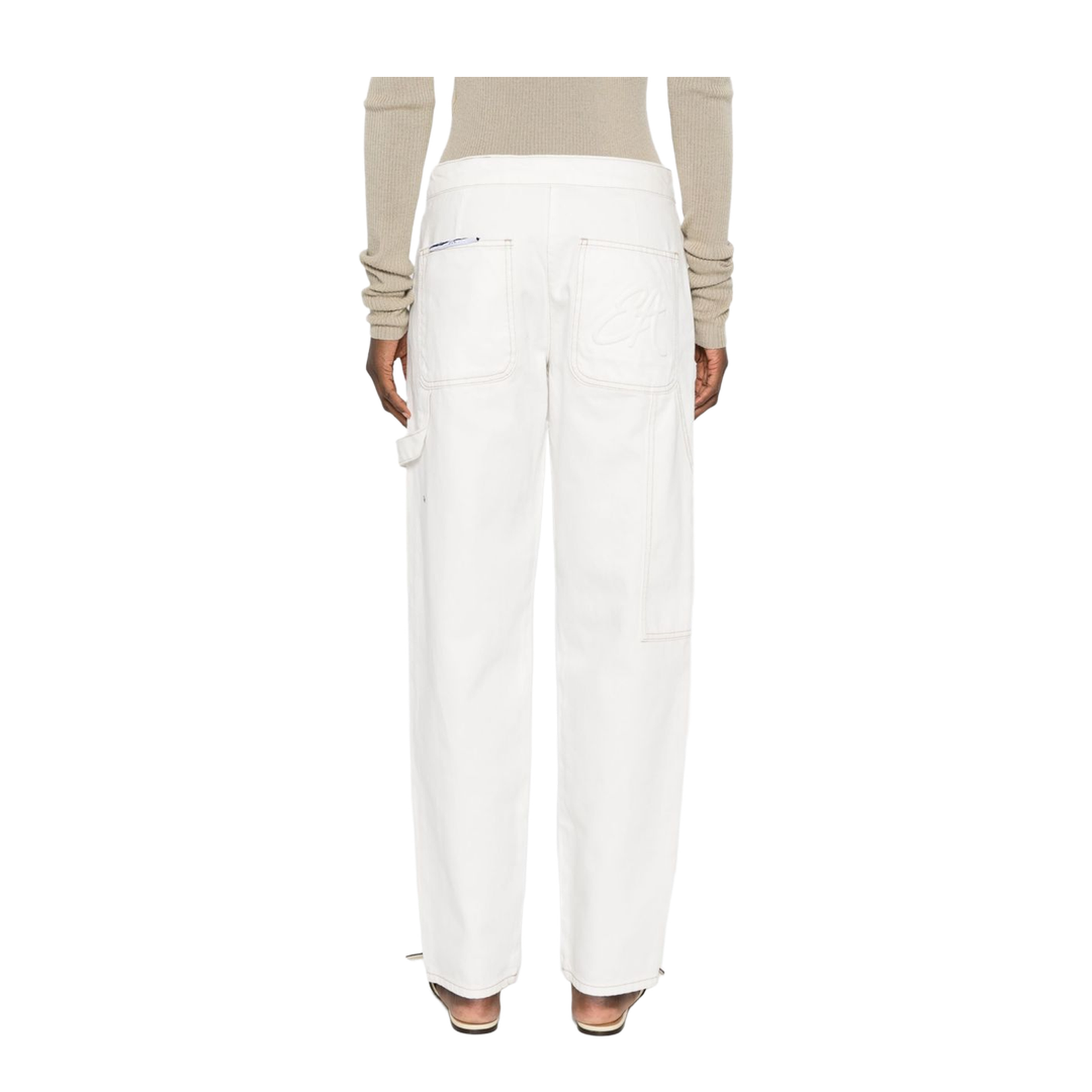 Emporio Armani Trousers White