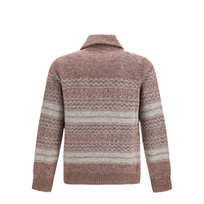 MAYFEYR - Brunello Cucinelli - V Neck Button Cardigan - MTF710006CTB53