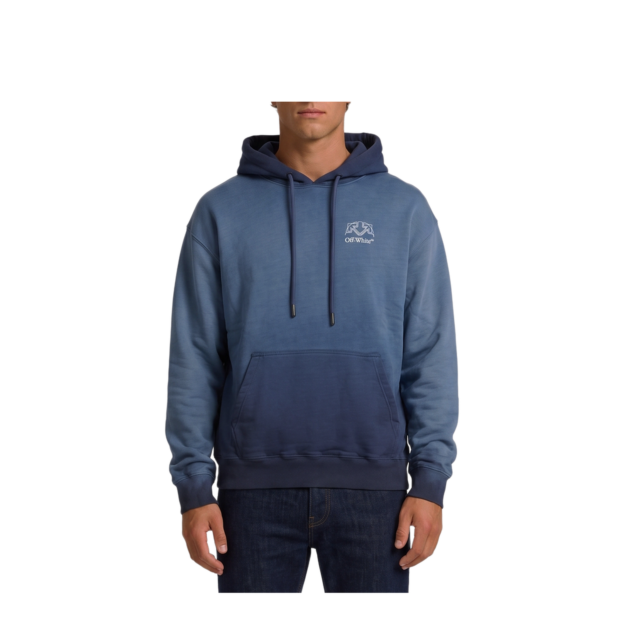 MAYFEYR - Off-White - Offline Half Arrow Skate Hoodie - OMBB085F26FLE00W40411