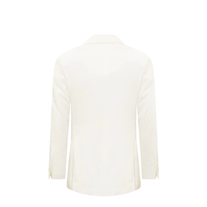 Single-breasted tailored blazer