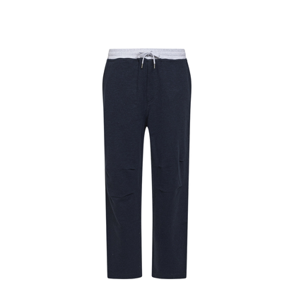 Drawstring Pants - Blue
