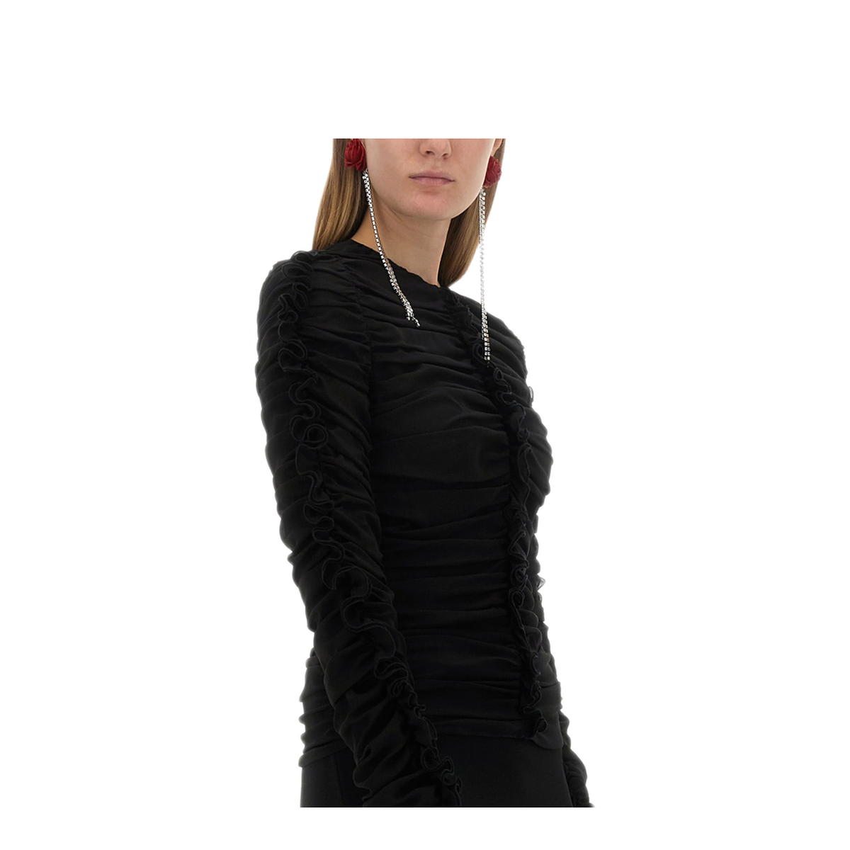 MAYFEYR - Magda Butrym - Tops With Ruches - 199923BLACK