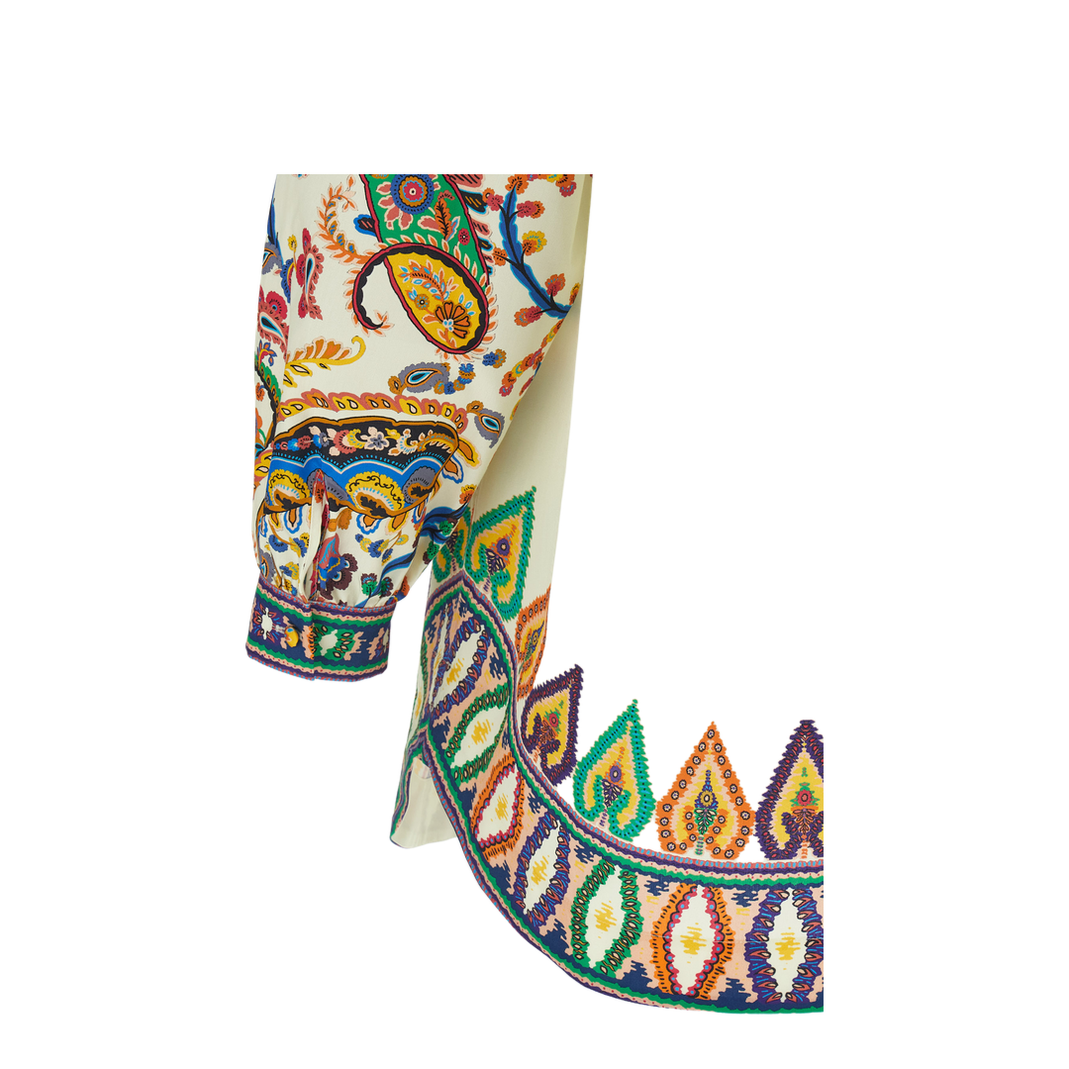 Printed Poplin Dress