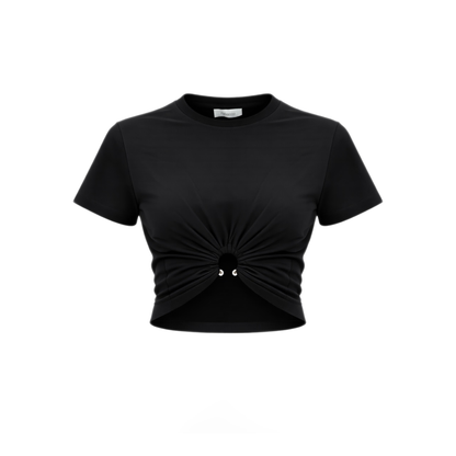 MAYFEYR - RABANNE - Cropped T Shirt - 23AJTO539CO0485P001
