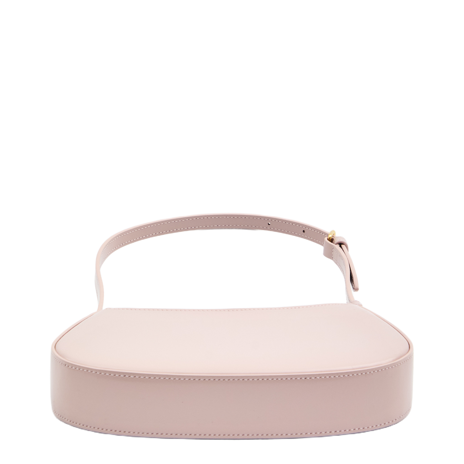 Medium Tilly Bag in Shiny Calfskin - Bleached Pink