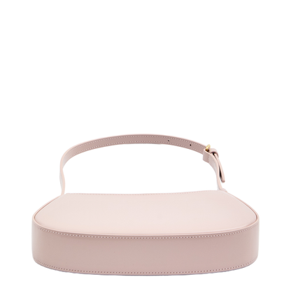 Medium Tilly Bag in Shiny Calfskin - Bleached Pink