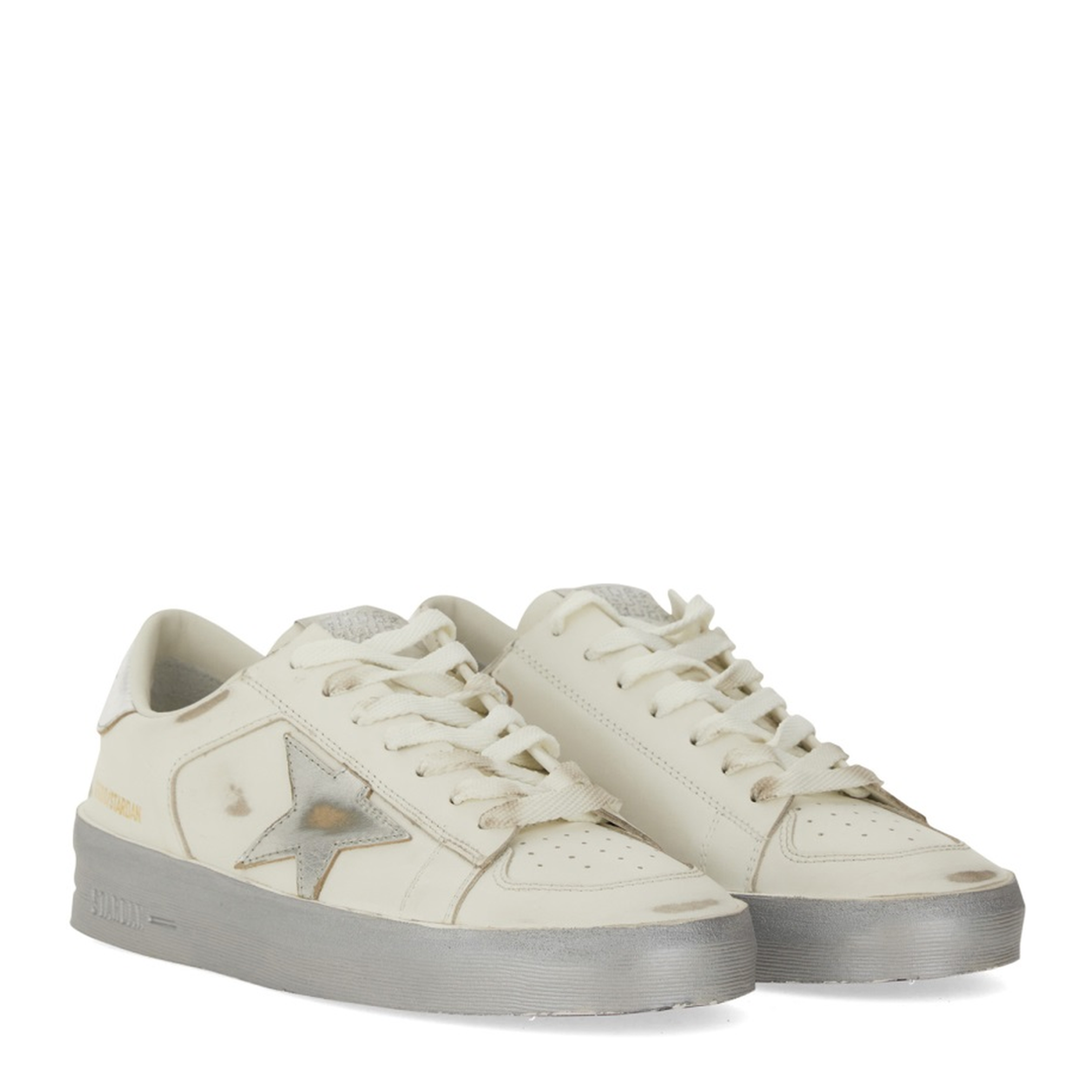 Stardan Leather Upper Laminated Sneakers, Brand